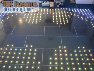 multi light dance floor rental