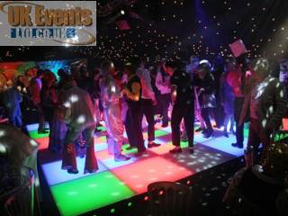 Illuminated Flashing Dance Floor