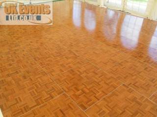 Corporate wooden dance floor oak parquet