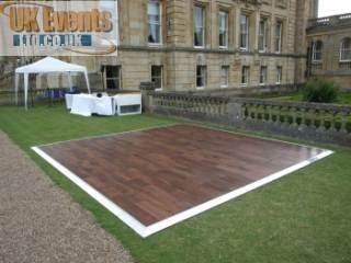 Oak Parquet Dance Floor Hire