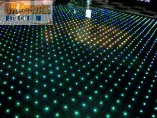 logo dance floor projection