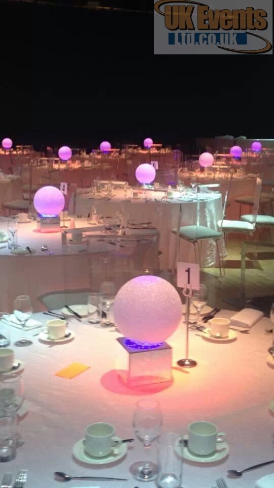 coloured globes