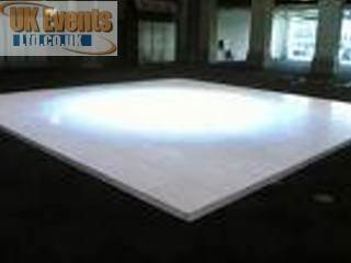 White Wedding Floor