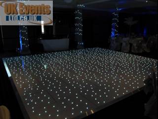 Starlit LED pealight dance floor