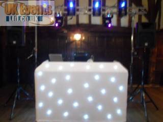 Pure White Dance Floor Hire